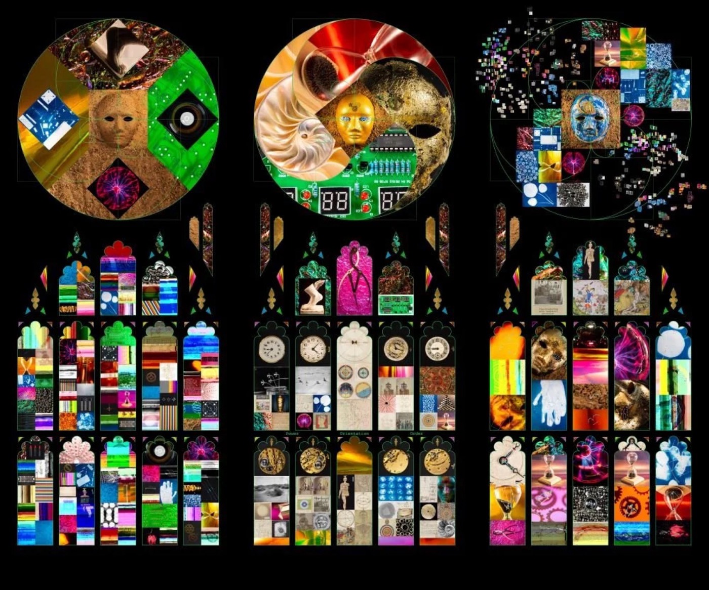 Regenesis Triptych, by A Corrigan